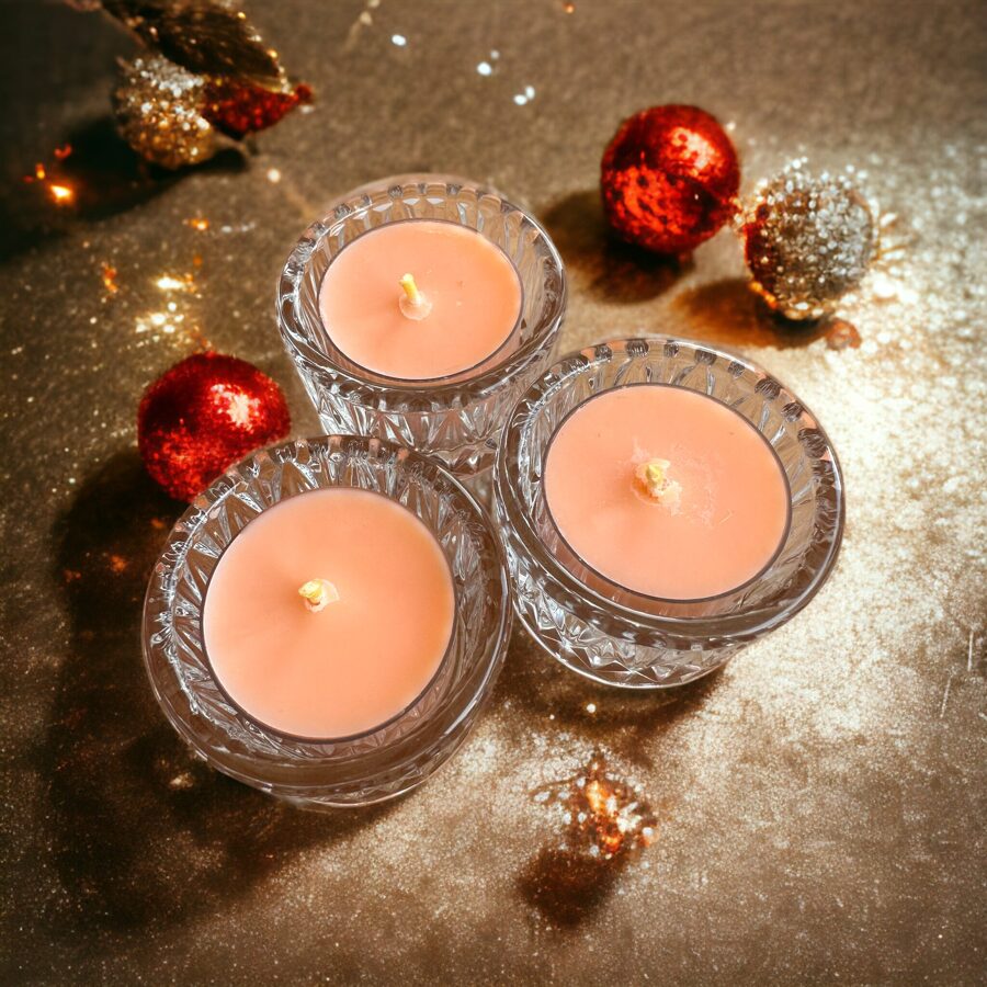 Aromātisko tējas sveču komoplekts - Nakts pirms Ziemassvētkiem