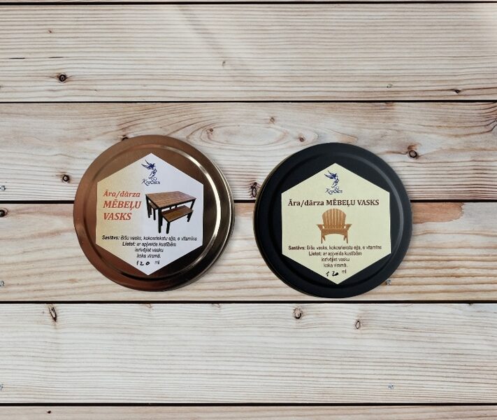 Āra/dārza mēbeļu kopšanas vasks 120 ml
