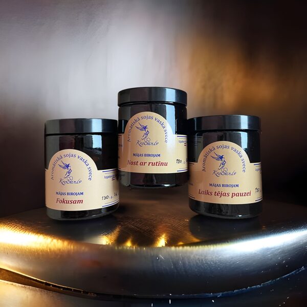 Uzlabo produktivāti mājas birojā vai atvērtā ofisā ar KreSan trīs sveču komplektu