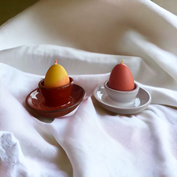 Bišu vaska sveču krāsaino Lieldienu oliņu komplekts Nr.2